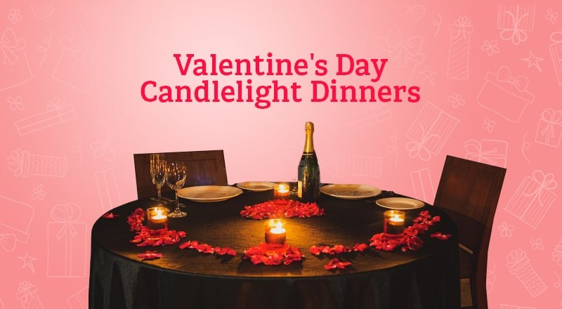 Valentine Candles, dining delight