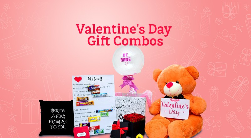 Valentines Week Gift Combos and Hampers collection