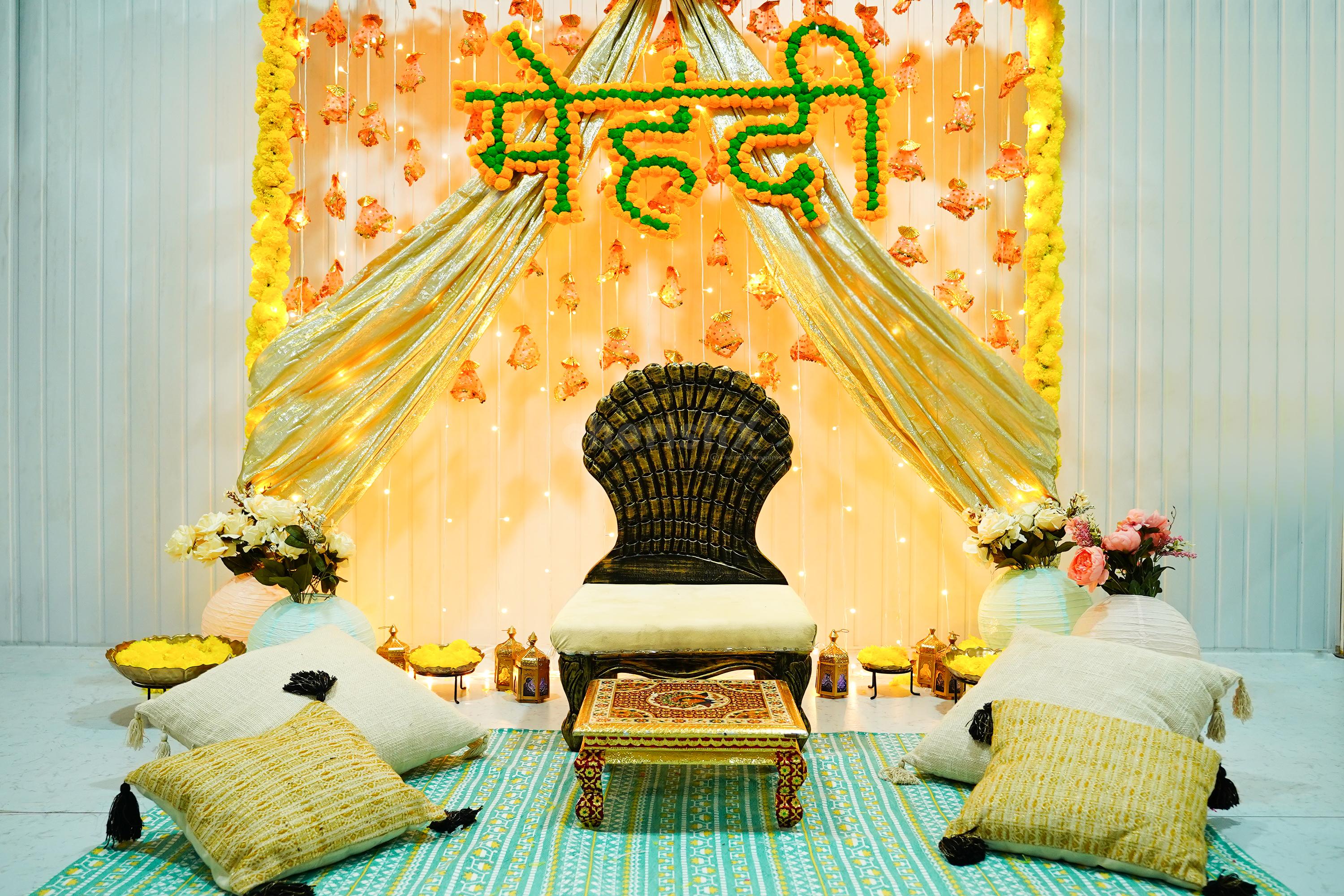 Flowers create alluring designs and our beautiful setup promises to enhance  your celebration | Delhi NCR