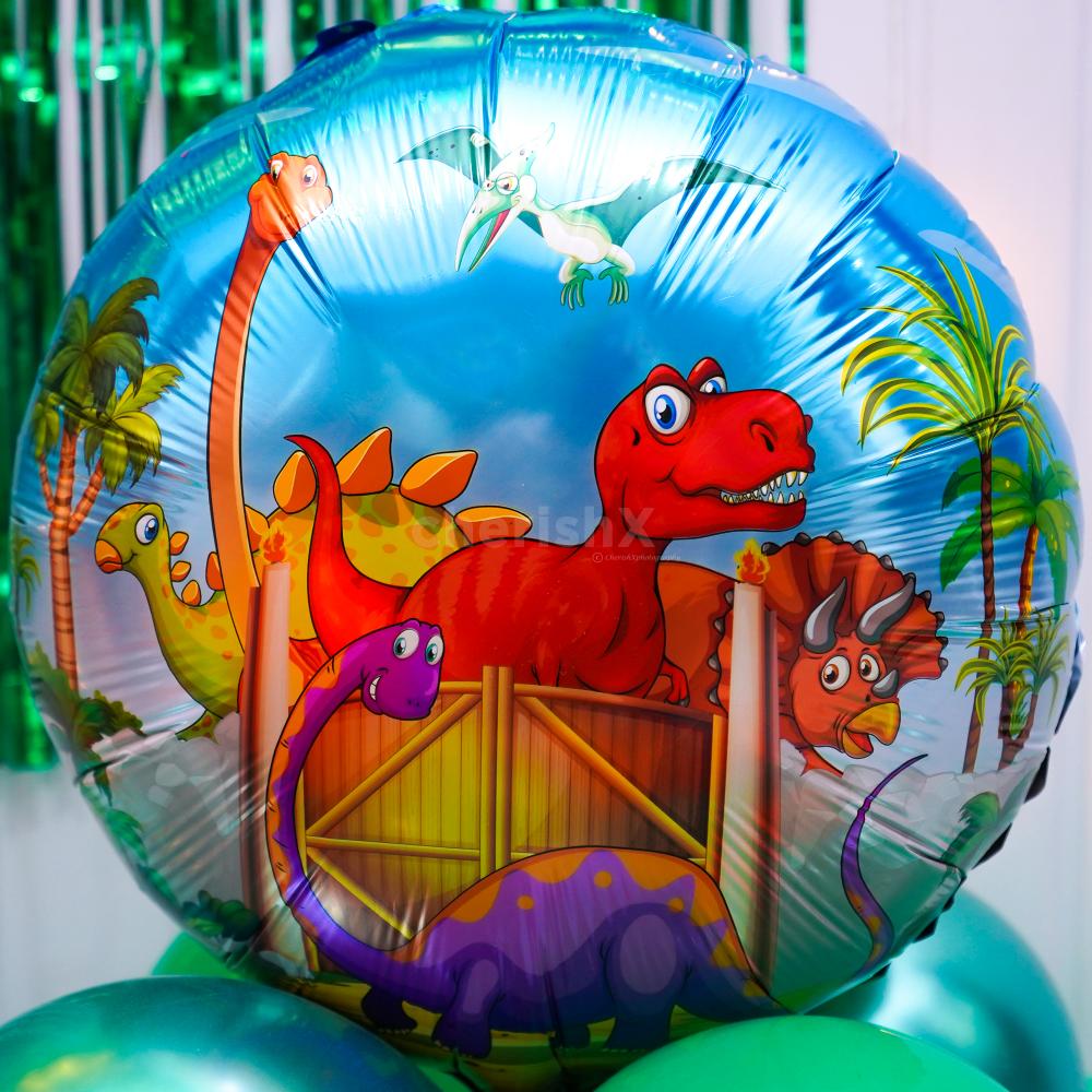 The colourful balloon background will be an amazing backdrop for pictures and party