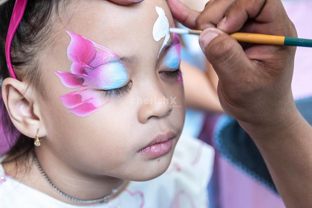 Our artists will provide at least 30-35 face painting