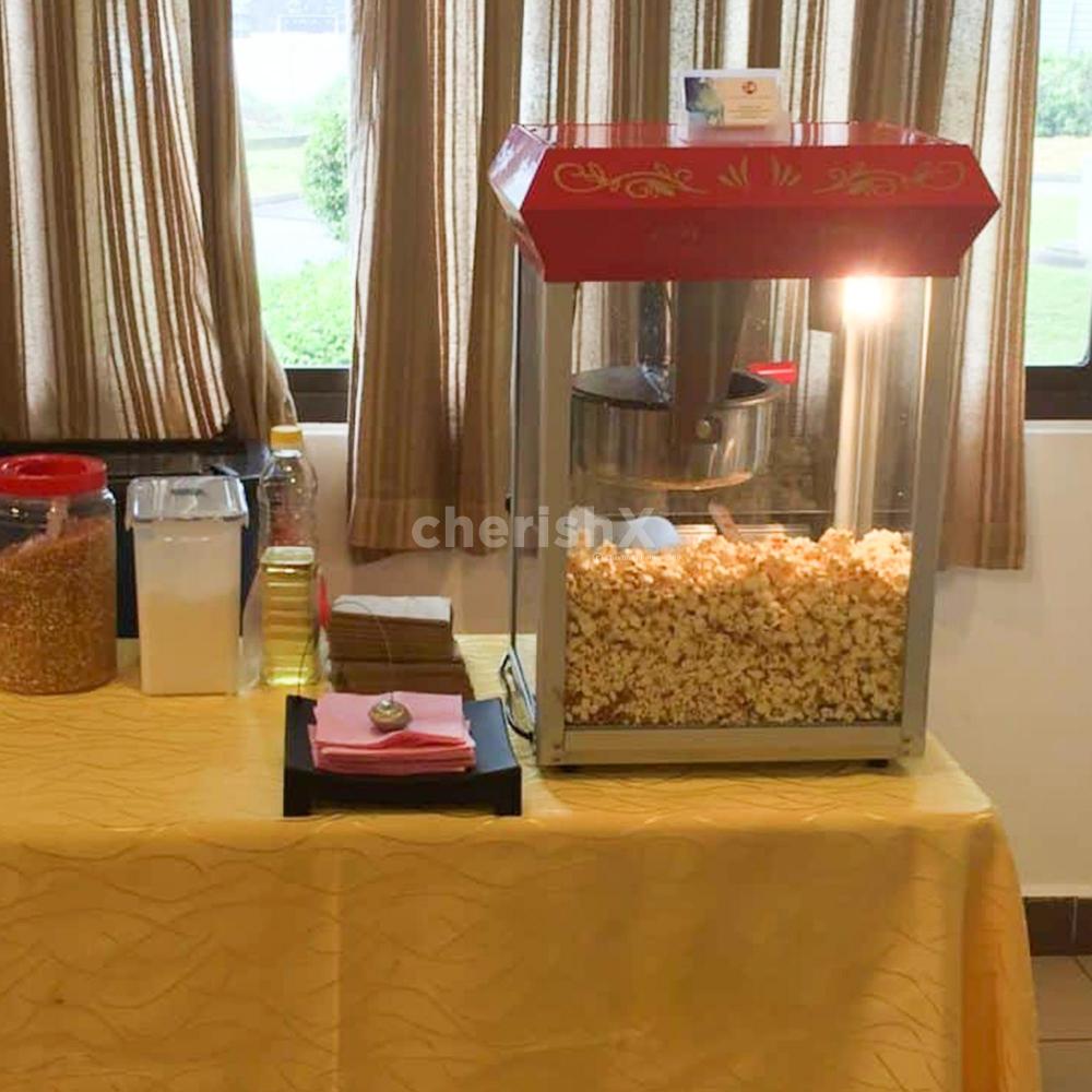 Your guests and children can relish unlimited popcorn for three hours at the party