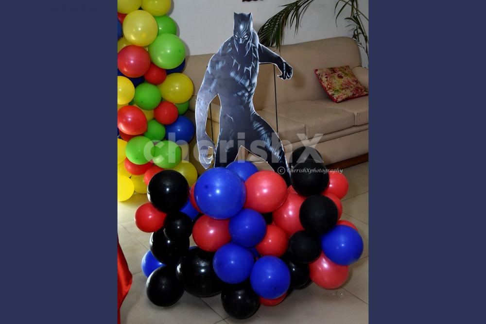 A Colourful Decor for kid's party decorations.