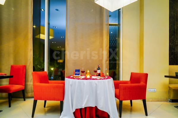 Celebrate your Anniversary or Partner's Birthday with indoor candlelight dinner in Gurgaon