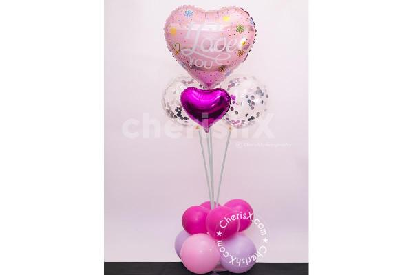 Pink Balloon Bouquet Stand by CherishX for Valentine's!