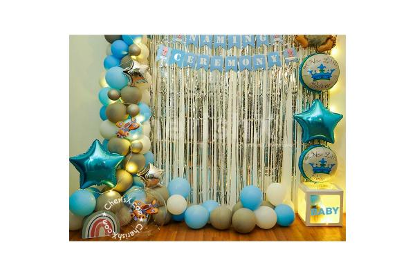 A Cute Baby Naming or Annaprashan Ceremony Decor for your Child.