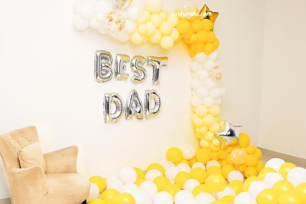 A beautiful decor by CherishX to celebrate Father's day at your home!
