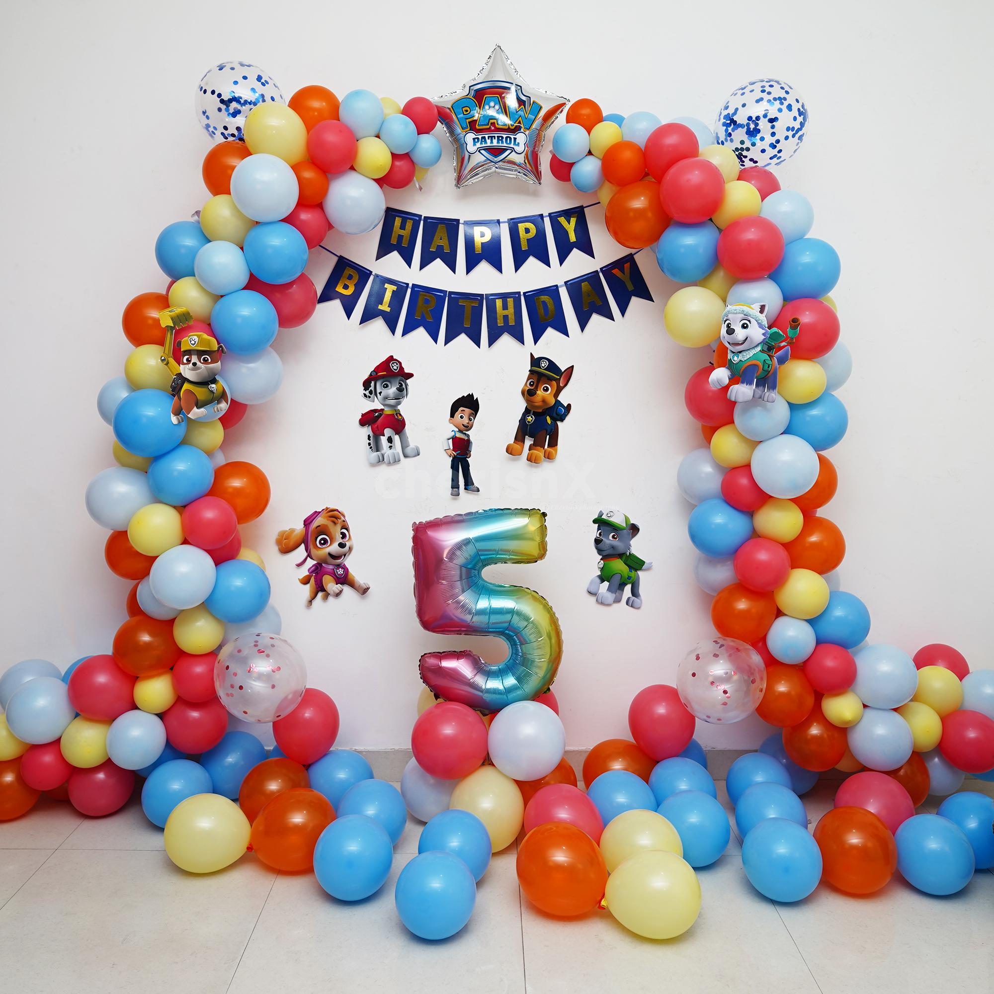 Paw Patrol Theme Birthday Decoration for your Kid s birthday party