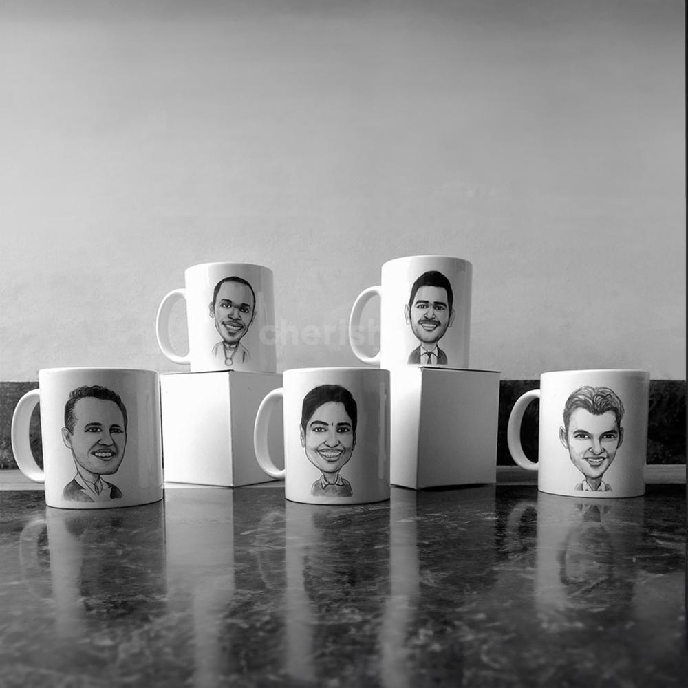 The Artist turns ordinary mugs into extraordinary keepsakes.