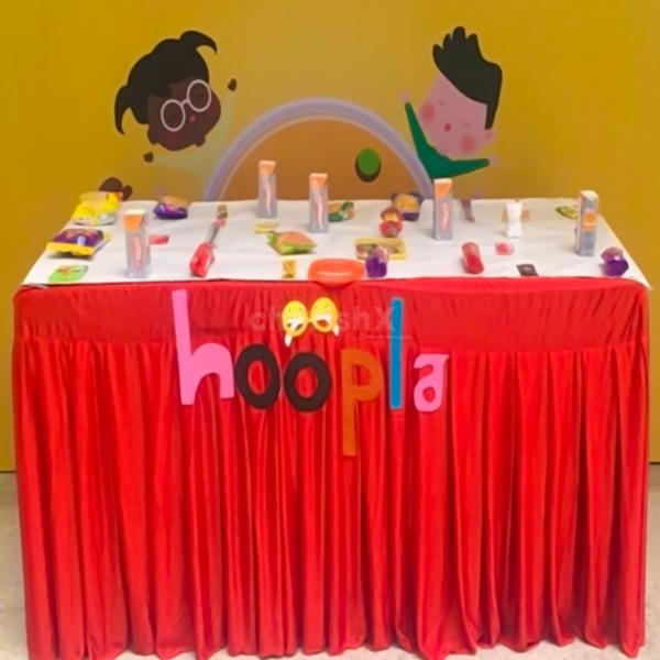 Add an Exciting Twist with our Hoopla Game at Your Kid's Birthday Bash.