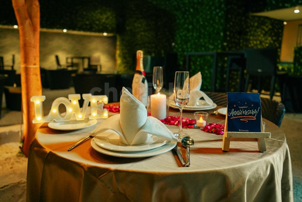 Let the Enchanting Decor and Ambience Transport You to a Realm of Romance and Bliss.