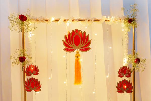 Not just for Diwali, our versatile kit is perfect for Navratri, Dusshera, and more. Experience the magic of a memorable celebration with our customizable backdrop."