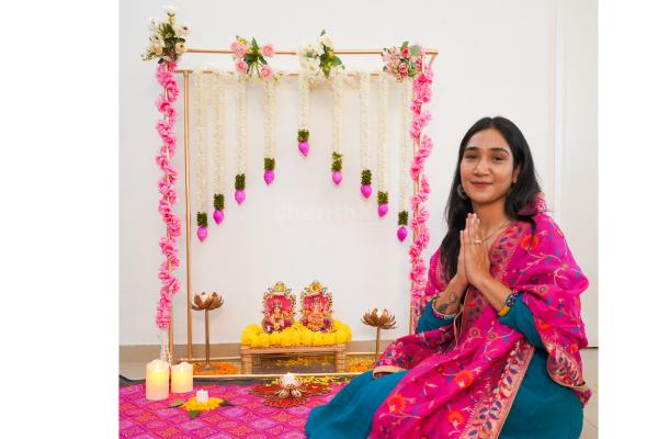 Craft a mesmerizing Diwali altar with our versatile DIY Festive Garlands Decorations.
