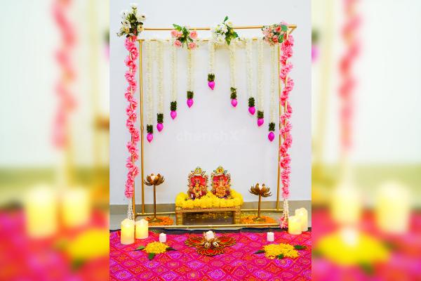 Discover the art of DIY decor with our all-in-one kit, perfect for adorning your puja space and capturing the essence of Diwali.