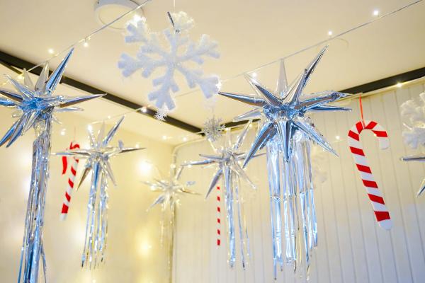 Radiant Starry Night Sky Ceiling Decorations for your Christmas celebrations.
