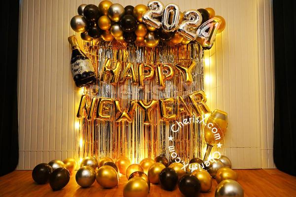 Start Your New Year 2024  with a Special Surprise Theme Party