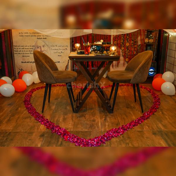 Feel the love in the air with CherishX's Private Cafe Dining at Rababi Food Studio !!