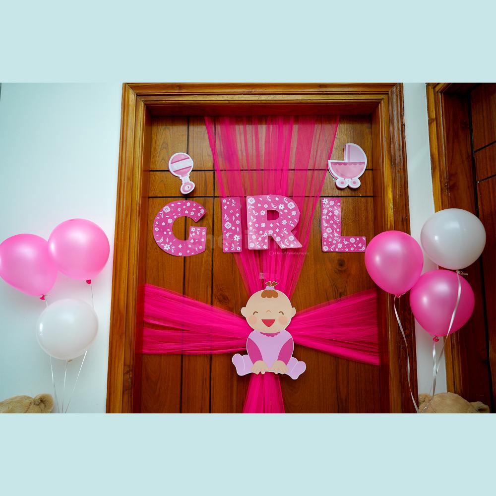 Baby welcome decoration at home