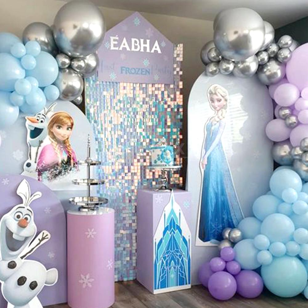 Elsa theme birthday decor idas fo girls