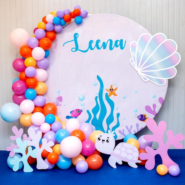 Underwater Wonderland: Dive into Birthday Balloon Fun