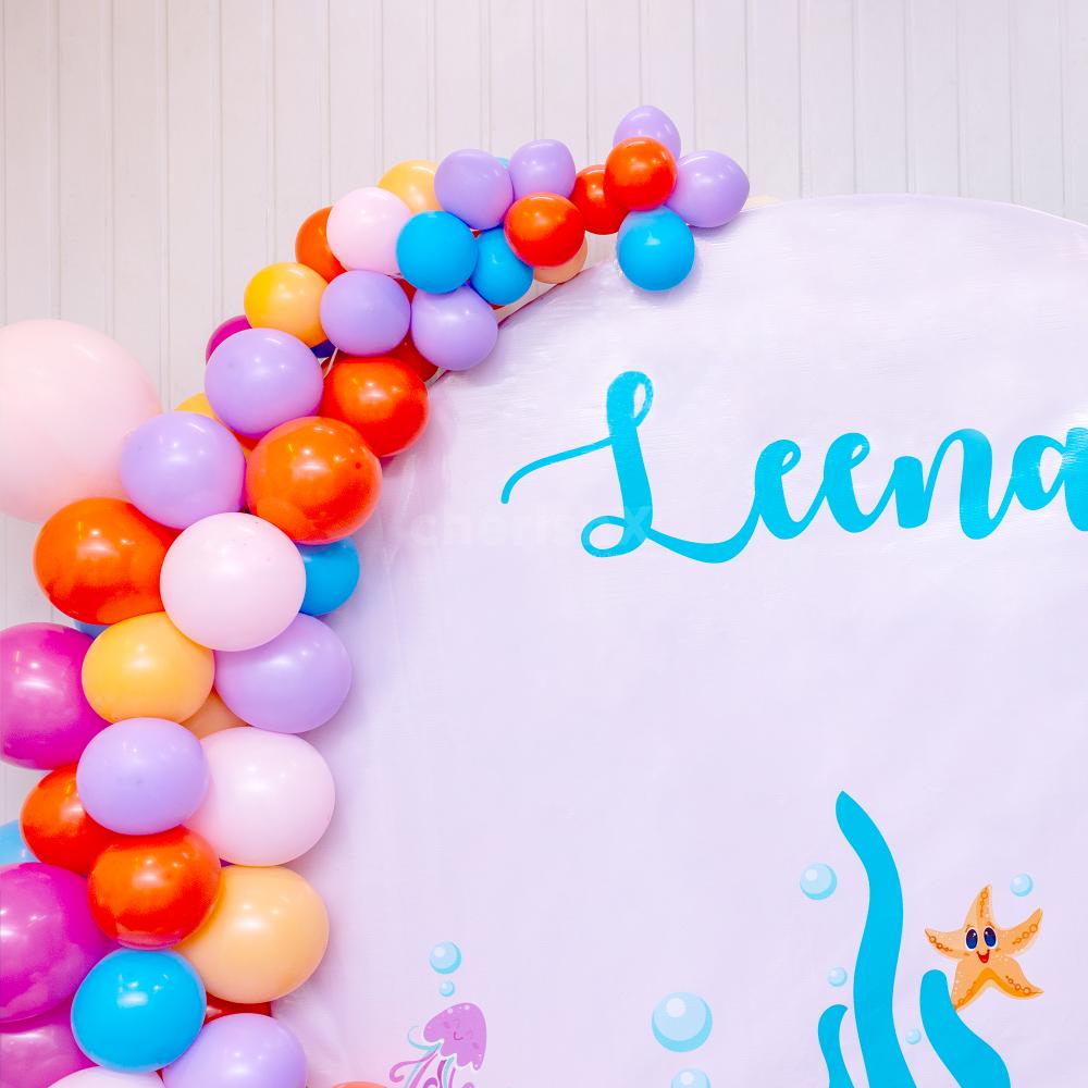 Oceanic Balloon Decor: Explore Underwater Birthday Magic
