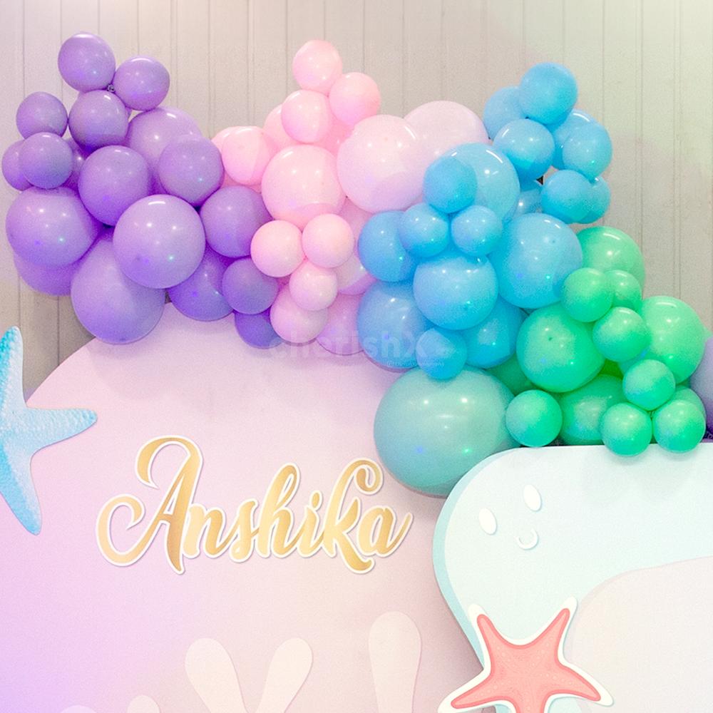 Under the Sea Balloon Decor: Dive into Adventure with Starfish and Shells