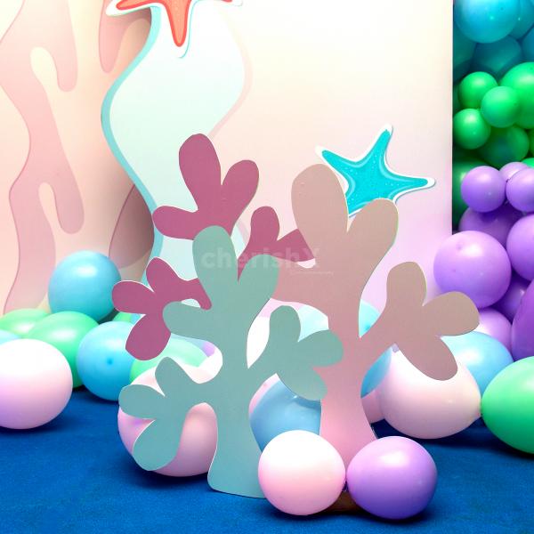 Under the Sea Balloon Decor: Dive into Adventure with Starfish and Shells