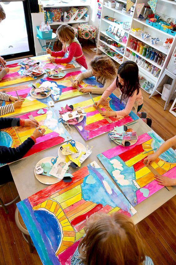 A picture-perfect day filled with artistic fun for your little ones