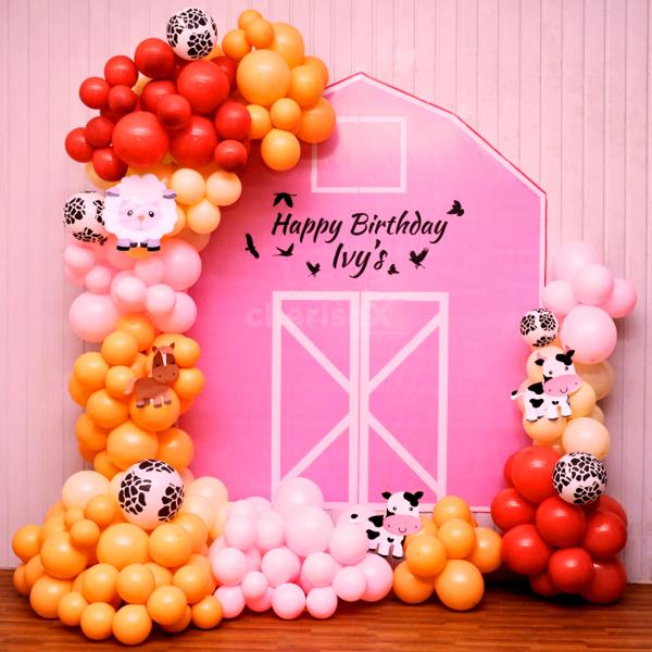 Welcome to the Whimsical Pink Farm Birthday Party!