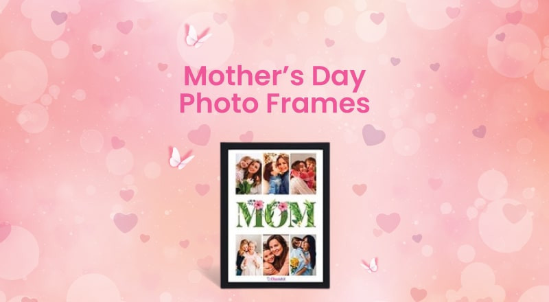 Mother's Day Personalised Photo Frames collection