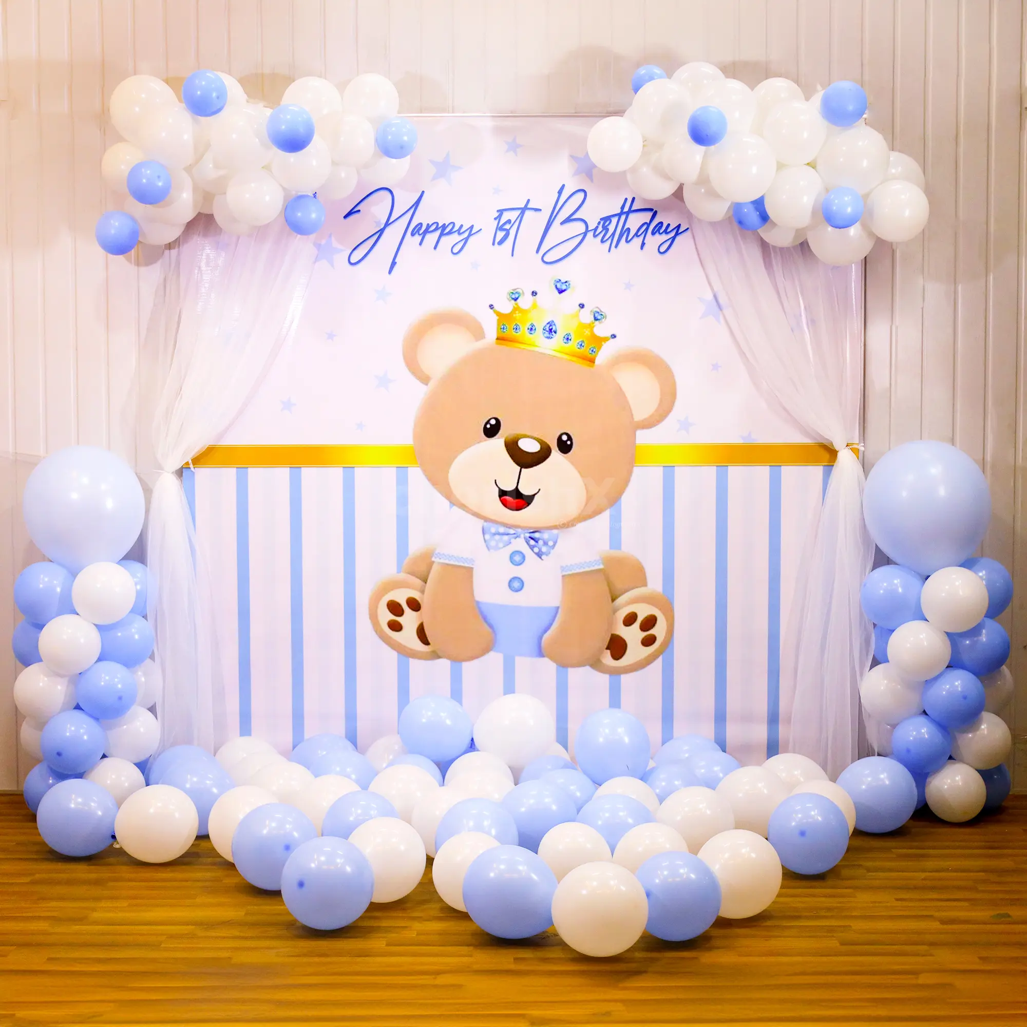 60'' HUGE BIRTHDAY BEAR Balloon| Birthday Bear Foil Shape| Birthday Bear Mylar| Birthday Bear Party Decor| Birthday top Bear Decor