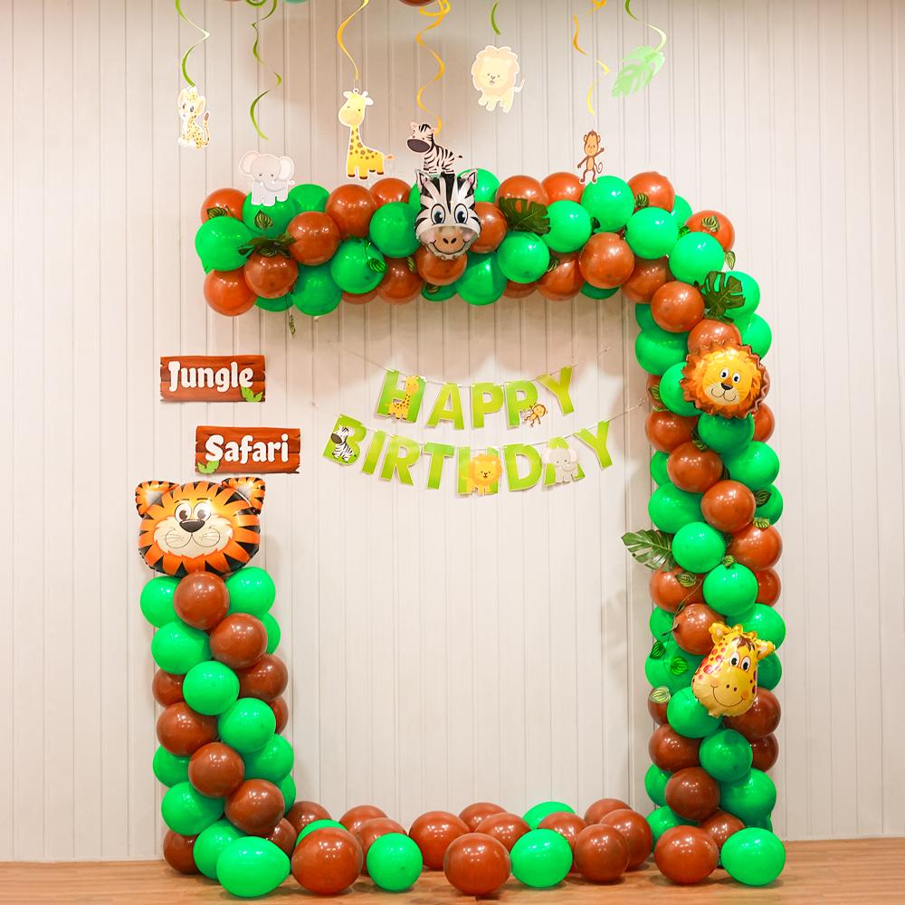 Drive into the Wild with Our Jungle Safari Birthday Decor