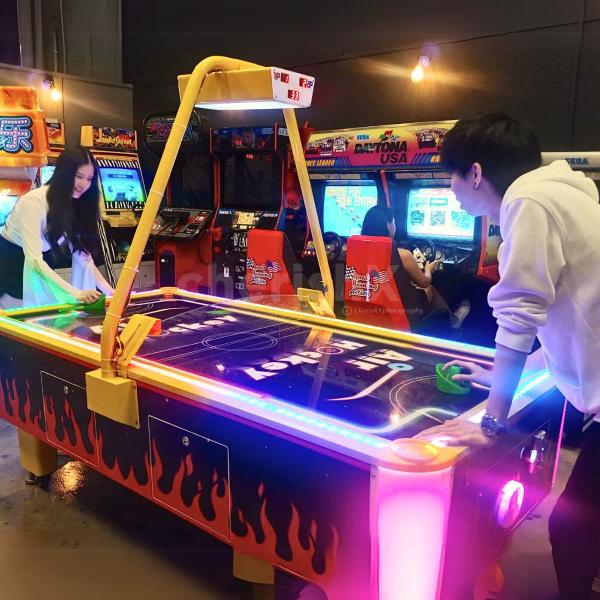 Birthday Parties Sparkle with Air Hockey Excitement