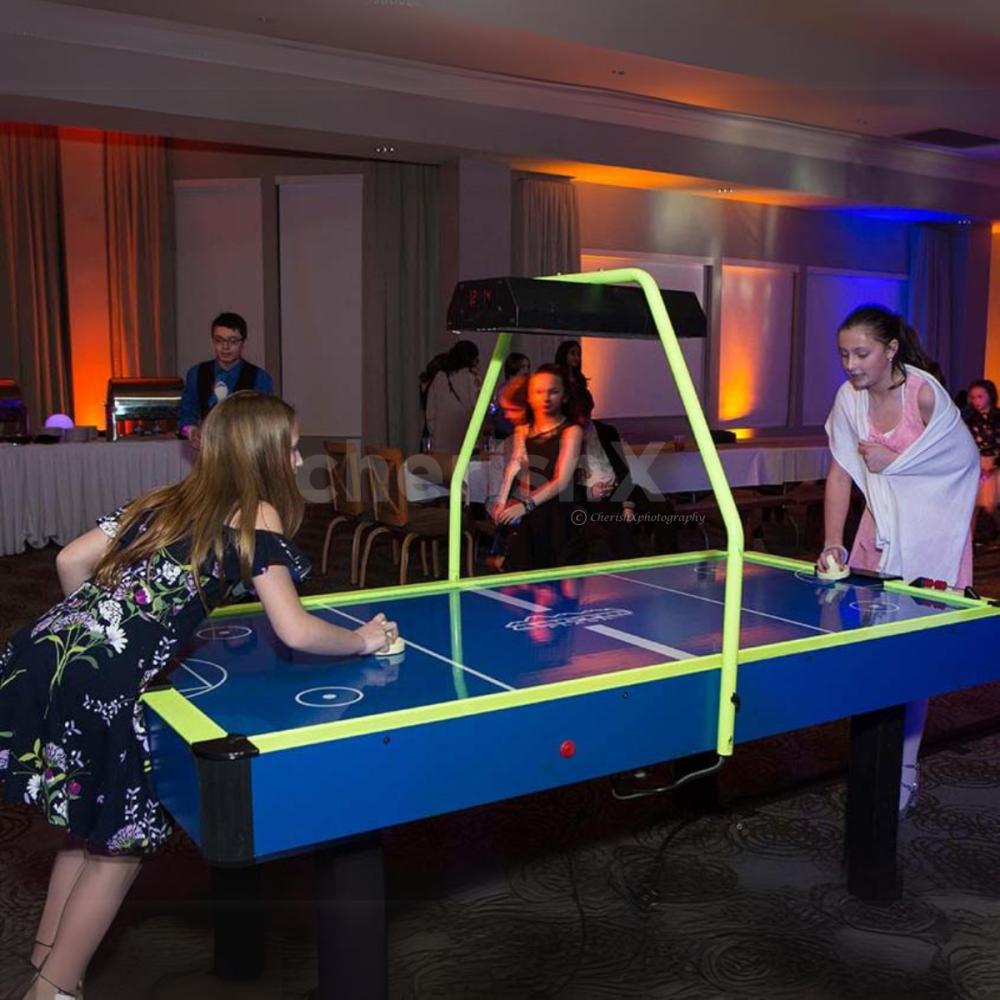 Enjoy Air Hockey Fun at Your Corporate Party!