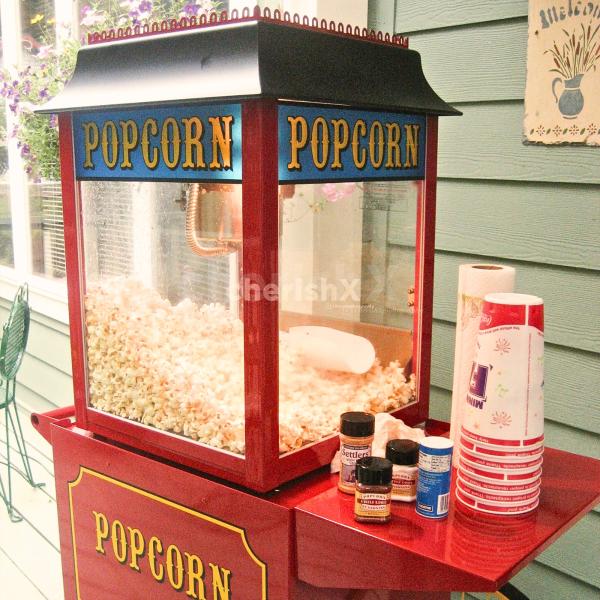 Your guests and children can relish unlimited popcorn for three hours at the party