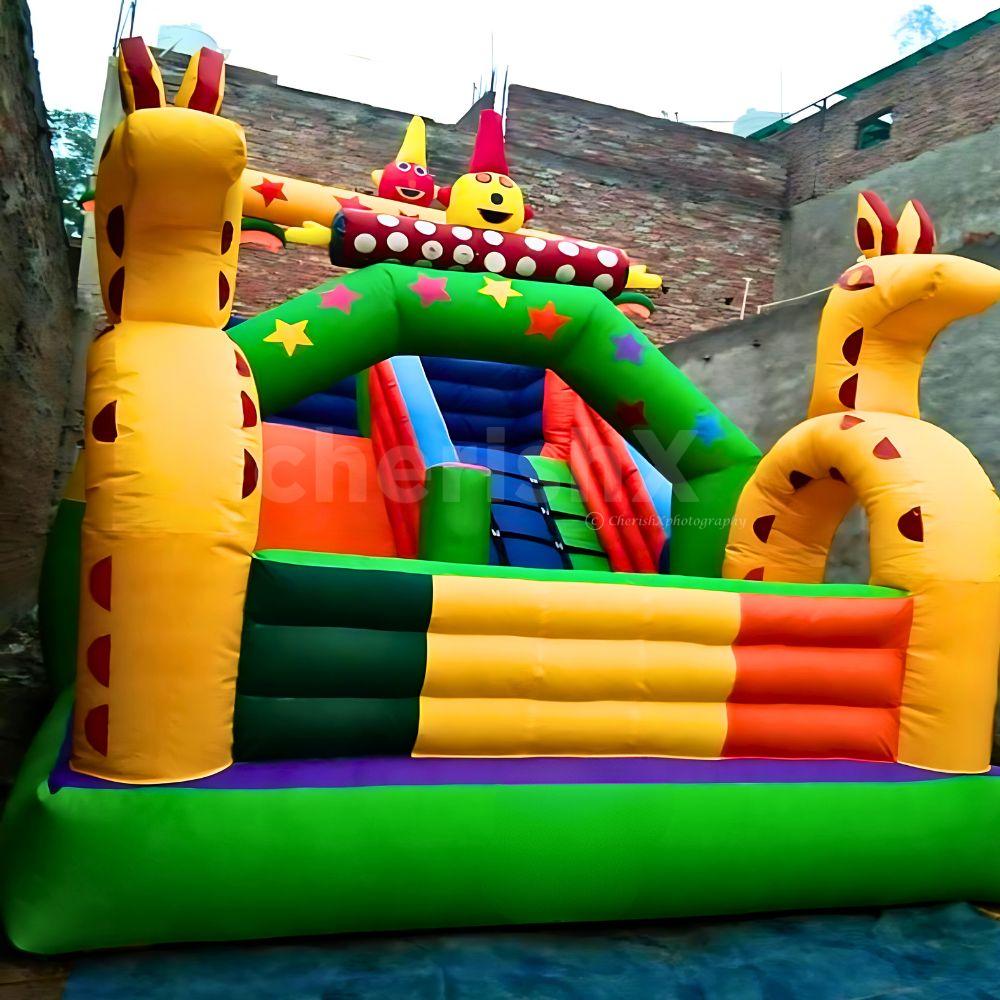 Joker Slide Bouncy for kids’ parties – Enjoy 3 hours of slide and bounce fun