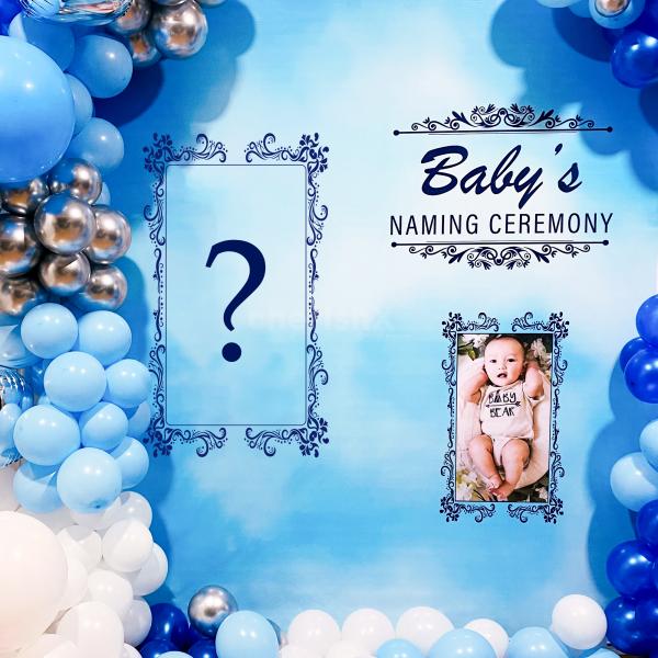 Unique Style to Reveal The Baby's Name