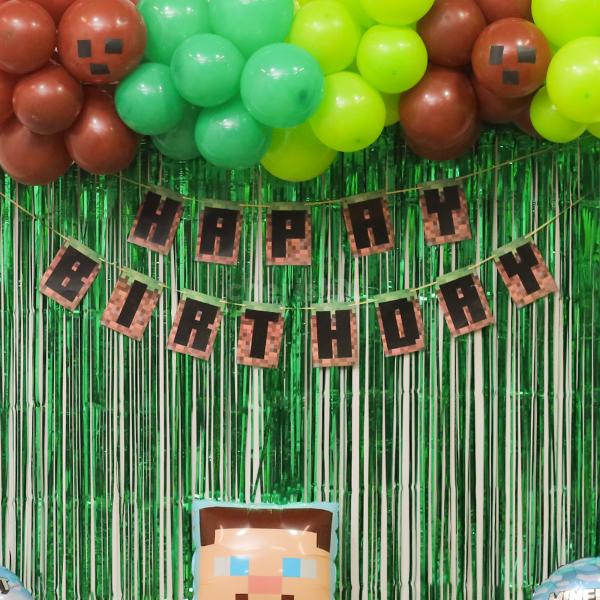 Minecraft Foil Based Balloon