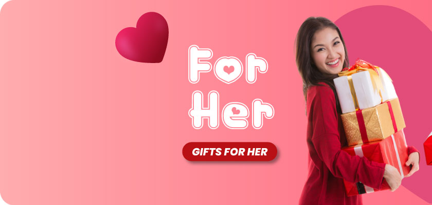 Capture her heart with special Valentine's Gifts for Her by CherishX