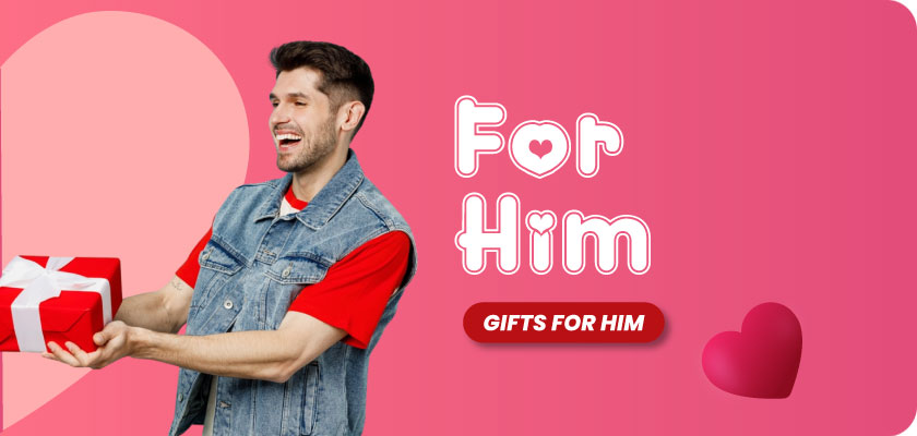 Make him smile with our special Valentine's Gifts for Him