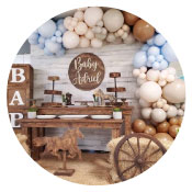 Amazing Rustic Theme Decorations for Baby Shower