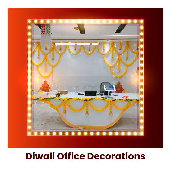 Diwali theme decorations for corporate office