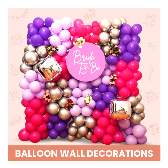 Special Balloon Wall Decorations